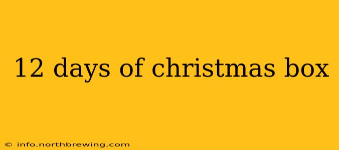 12 days of christmas box