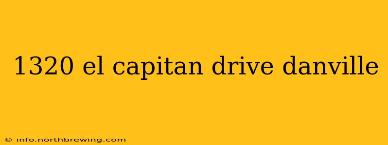 1320 el capitan drive danville