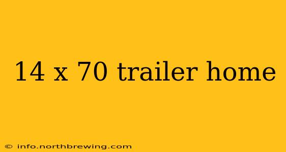 14 x 70 trailer home