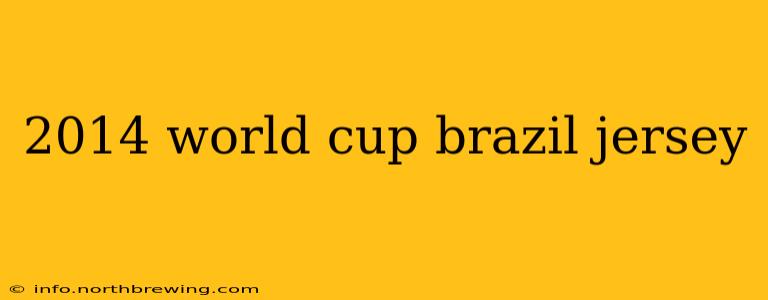 2014 world cup brazil jersey