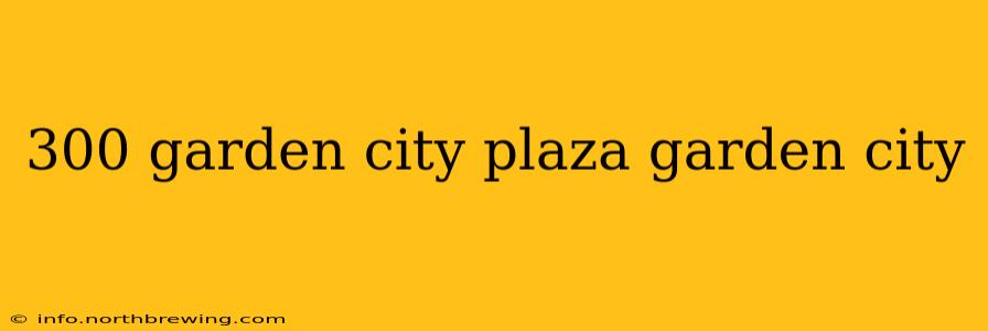 300 garden city plaza garden city