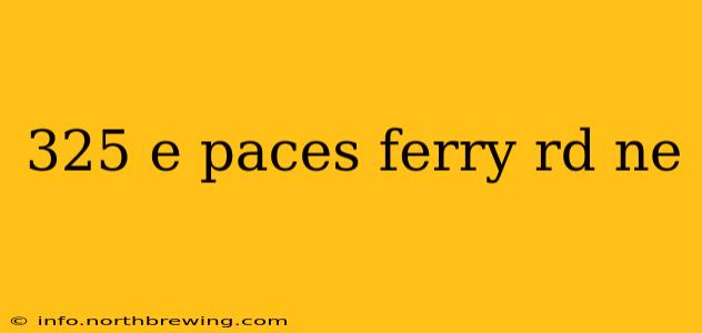 325 e paces ferry rd ne