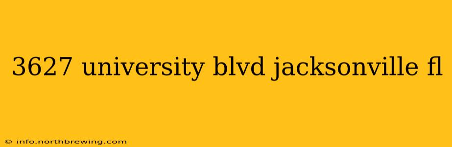 3627 university blvd jacksonville fl