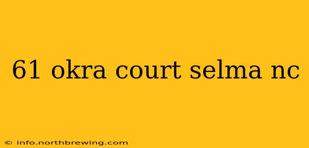 61 okra court selma nc