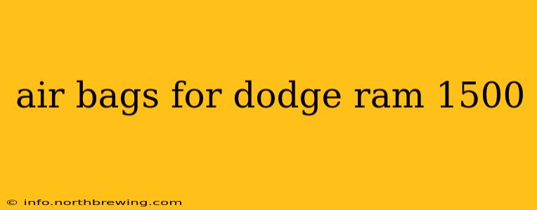 air bags for dodge ram 1500