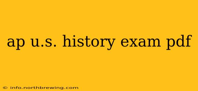 ap u.s. history exam pdf