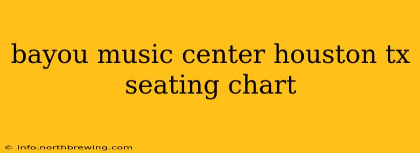 bayou music center houston tx seating chart