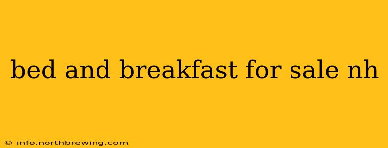 bed and breakfast for sale nh