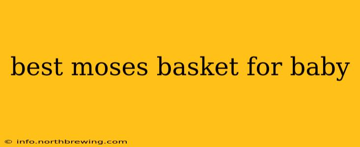 best moses basket for baby
