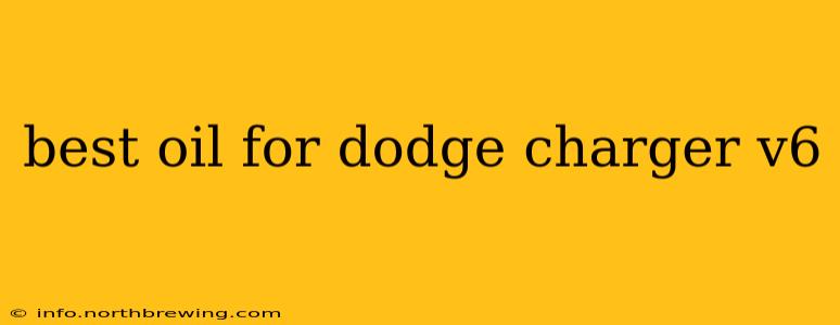 best oil for dodge charger v6