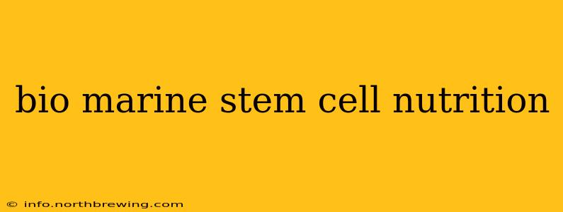 bio marine stem cell nutrition