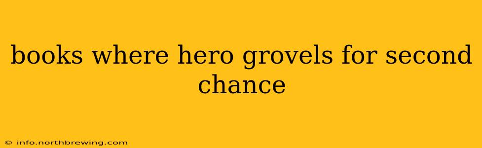 books where hero grovels for second chance