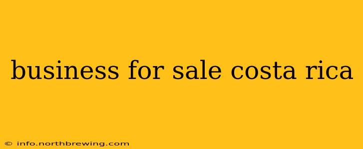 business for sale costa rica