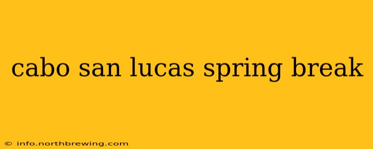 cabo san lucas spring break
