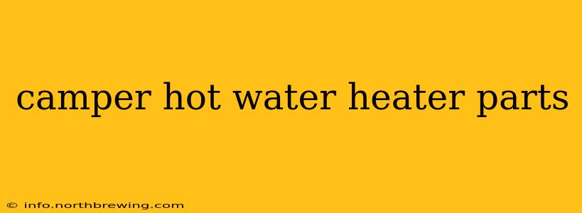 camper hot water heater parts
