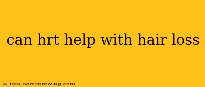 can hrt help with hair loss