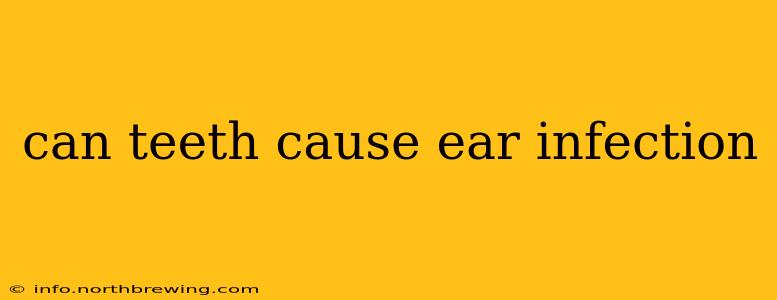 can teeth cause ear infection