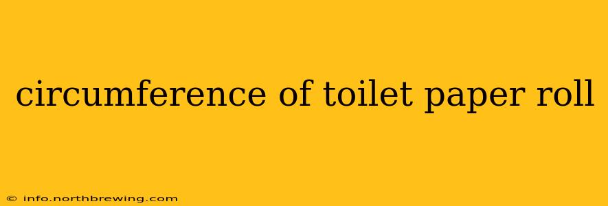 circumference of toilet paper roll