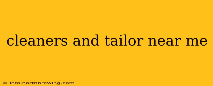 cleaners and tailor near me