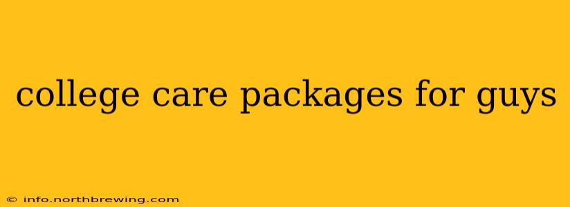 college care packages for guys