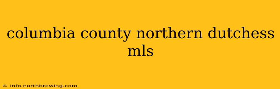 columbia county northern dutchess mls