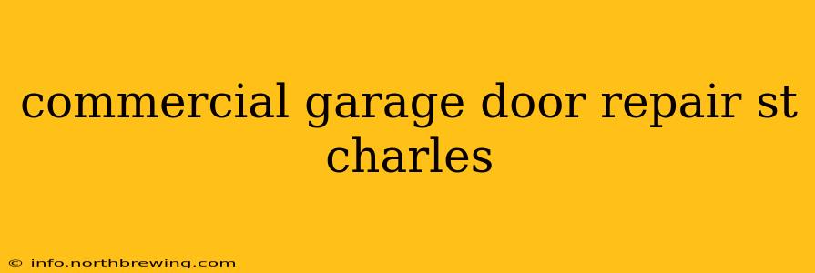 commercial garage door repair st charles