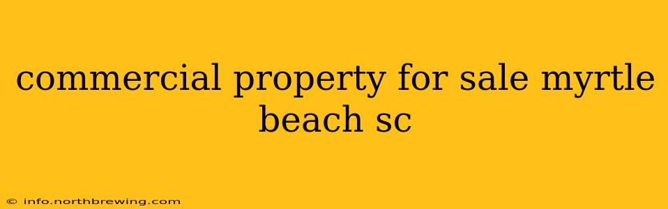commercial property for sale myrtle beach sc
