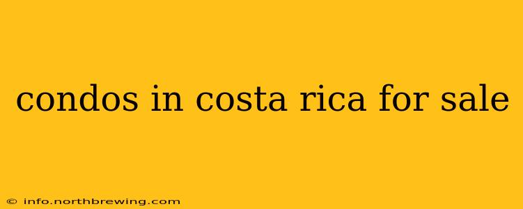 condos in costa rica for sale
