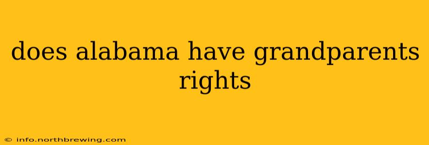 does alabama have grandparents rights