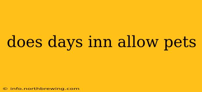does days inn allow pets