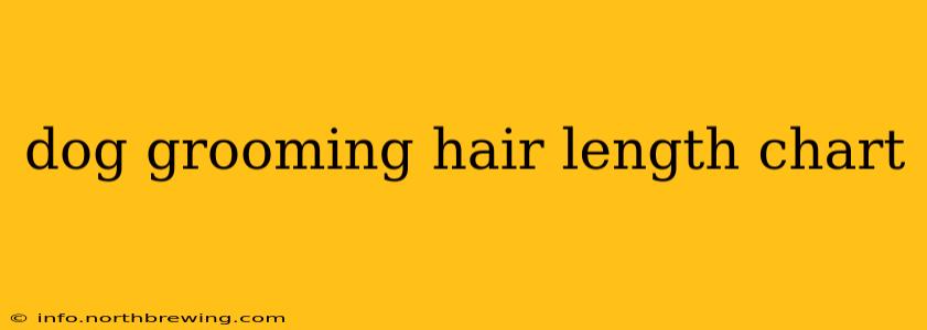 dog grooming hair length chart
