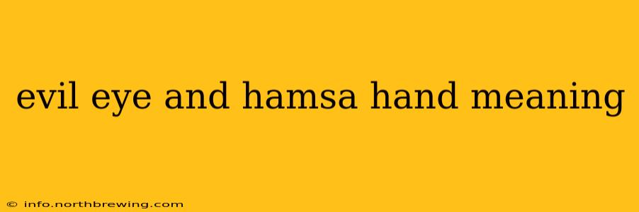 evil eye and hamsa hand meaning