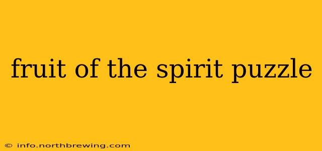 fruit of the spirit puzzle