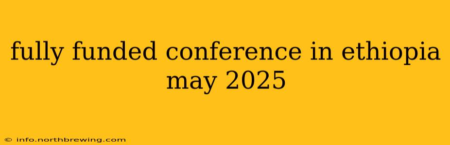 fully funded conference in ethiopia may 2025