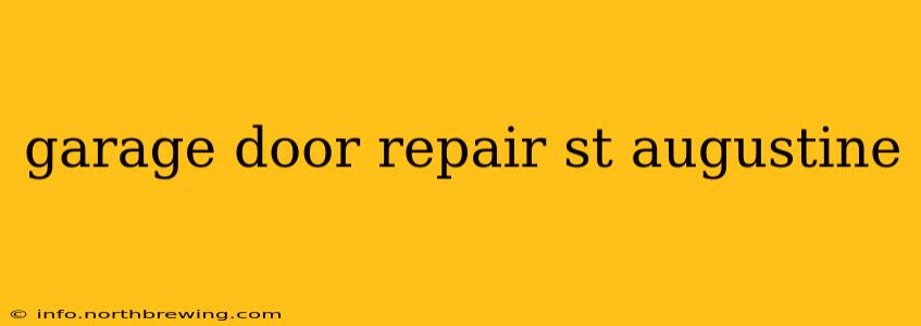 garage door repair st augustine