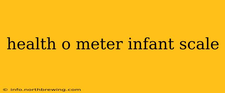 health o meter infant scale