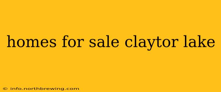 homes for sale claytor lake
