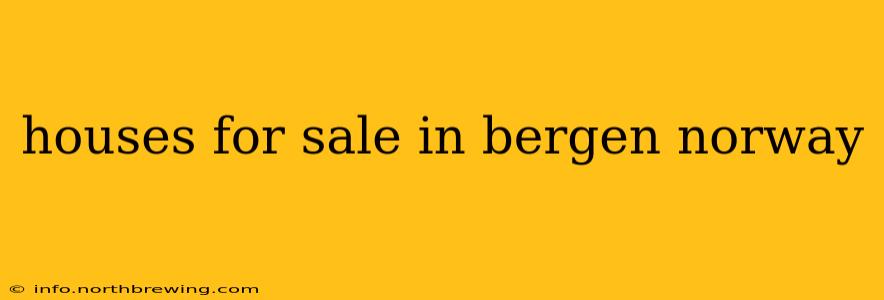 houses for sale in bergen norway