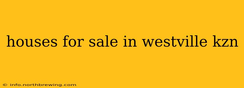 houses for sale in westville kzn