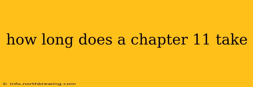 how long does a chapter 11 take