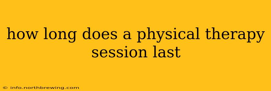 how long does a physical therapy session last