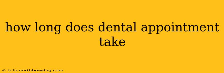 how long does dental appointment take
