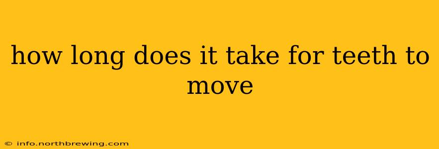 how long does it take for teeth to move