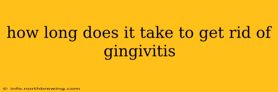 how long does it take to get rid of gingivitis
