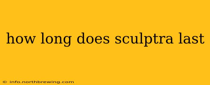 how long does sculptra last