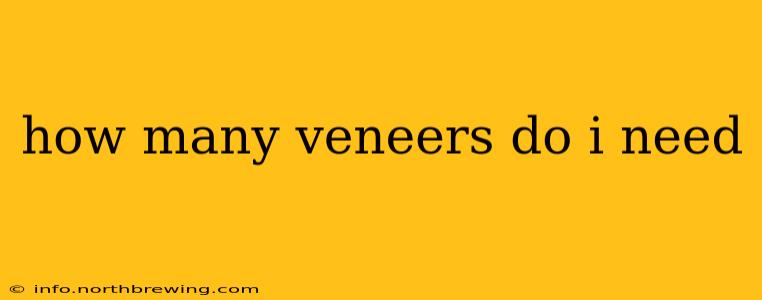 how many veneers do i need