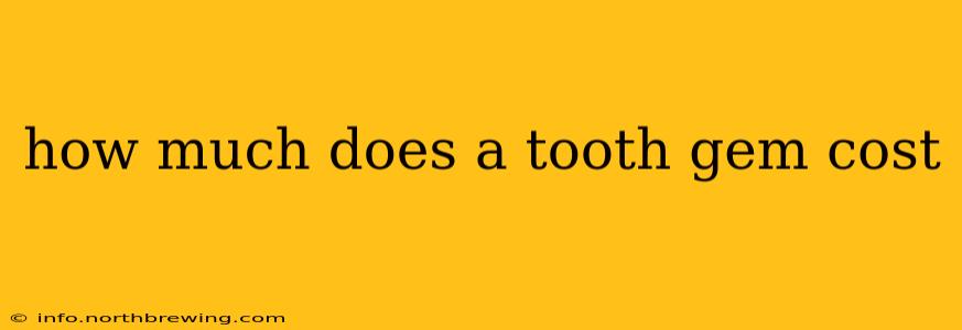 how much does a tooth gem cost
