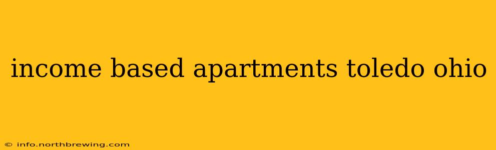 income based apartments toledo ohio