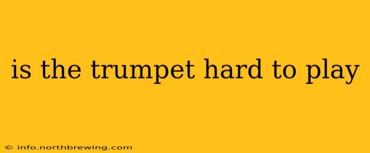 is the trumpet hard to play