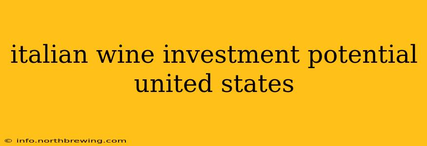 italian wine investment potential united states